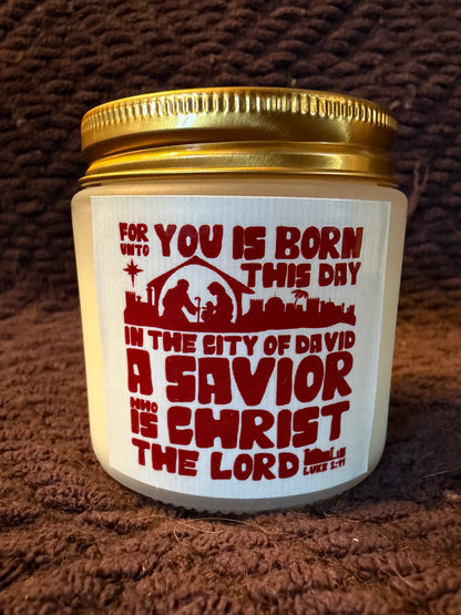 Faith-Inspired Soy Candle (6.7 oz)