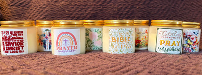 Faith-Inspired Soy Candle (6.7 oz)